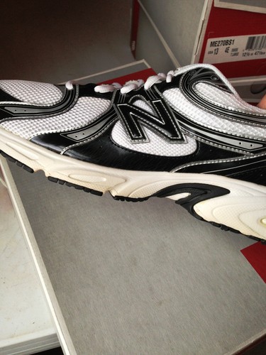 NEW BALANCE ME270BS1 Blk / Wht Mens Running Shoes - Size 7 - 14 - D Med NWD - Picture 5 of 5