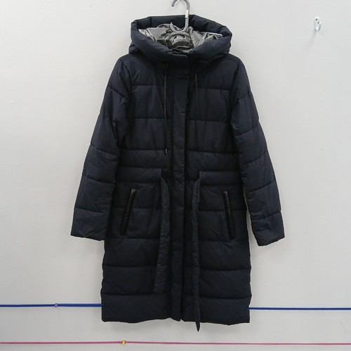 Michael Kors Mantel Gr. S Damen Navy Wasserdicht Kapuze Lang RMF19-MS