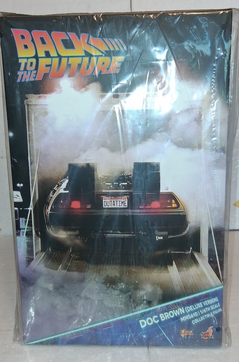 2022 HOT TOYS BACK TO THE FUTURE DOC BROWN MMS610  1/6 FACTORY SEALED