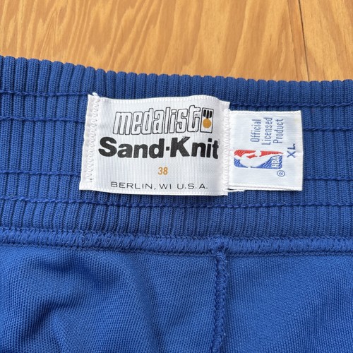 Vintage New York Knicks Warm Up Jacke & Hose - Sand Knit Medalist Company - XL - Bild 22 von 24