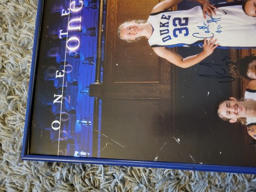 DUKE Women’s Basketball Team Autographed Poster 2002-3 SIGNED Lyndsey Harding - Picture 14 of 19