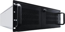RACKOWL 4U Rackmount Server Chassis, 8 HDD Bays 3 5.25" Devices, E-ATX, 7 Fans