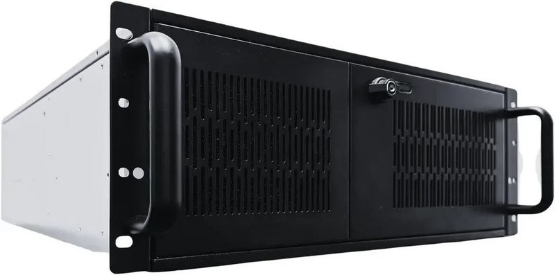 RACKOWL 4U Rackmount Server Chassis, 8*HDD Bays & 3*5.25" Devices, E-ATX, 7 Fans