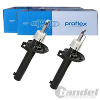 2X Proflex Gas-StoßDÄMpfer Vorne Passend FüR Audi A3 Q3 Skoda Octavia Superb Vw