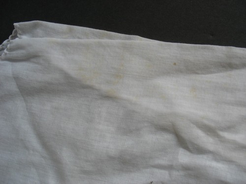 White Vintage Embrodiored Floral Baby Night Gown 6Mos - Picture 8 of 10