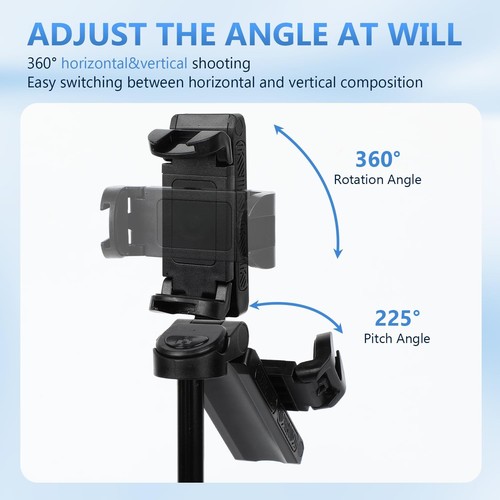 JC-25 Mini Selfie Stick Tripod, Floor-Standing Quadripod for Taking Photos, w... - Bild 4 von 7