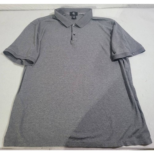 Calvin Klein Gray Polo Men's Size XL - 第 1/5 張圖片