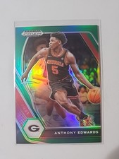 2021 Panini Prizm Draft Picks Anthony Edwards Green #65