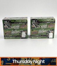 2021-22 UPPER DECK SERIES TWO HOCKEY FACTORY SEALED RETAIL BOX - LOT OF 2