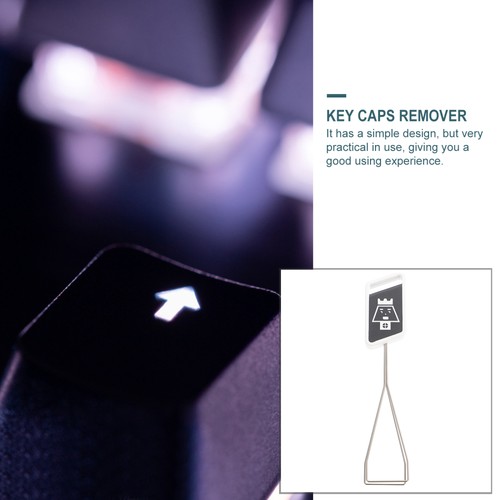 Steel Wire Keycap Puller Keyboard Keycap Removal Tool for Mechanical Keyboard - 第 3/12 張圖片