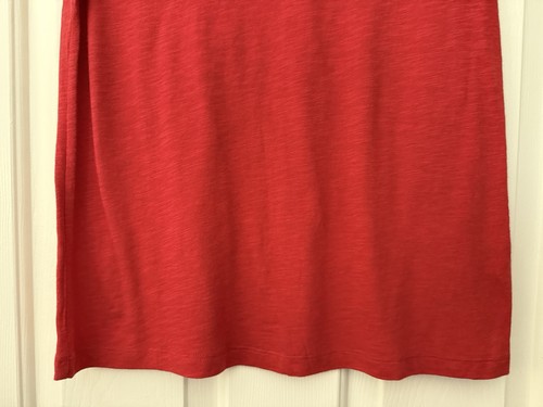 banana republic Damen Gr. S Rot Rundhals Ärmellos Top Bluse - Bild 4 von 14