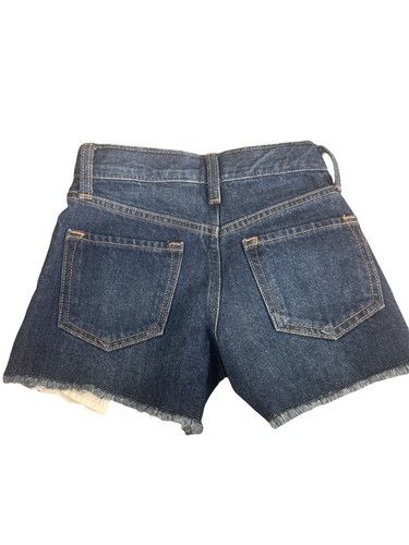 Old Navy Size 6 Girls Dark Blue Denim Shorts - Picture 2 of 5