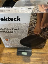 Nekteck Shiatsu Foot Massager + Heat Kneading Foot Massage Machine Circulation
