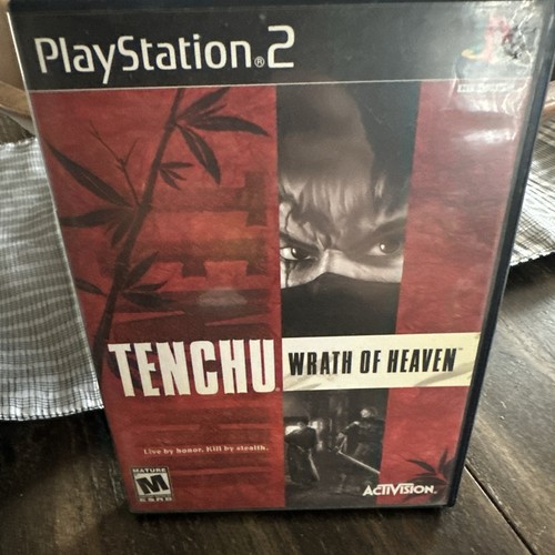 Tenchu Wrath of Heaven (PS2 PlayStation 2) solo custodia e disco usati