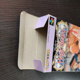Capcom Magic Box with Instructions and Postcard Used for Sega Saturn