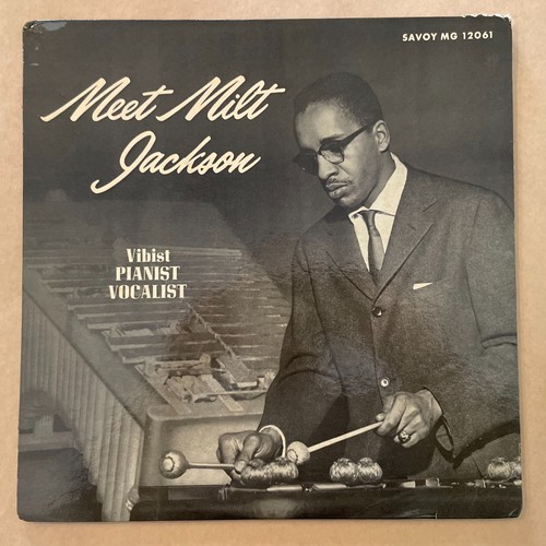 MILT JACKSON - Meet Milt Jackson. 1956 US mono pressing. SAVOY. RVG. JAZZ - Picture 1 of 4