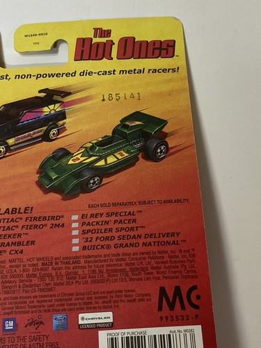 Hot Wheels The Hot Ones Chase Whiteline Sol-Aire CX4 Metalflake Purple THD 2011 - Picture 9 of 24