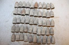 LOT OF 50 DUG CIVIL WAR SHARPS BULLETS FOUND CUSTER'S CAMPS WINCHESTER V.A.# 1