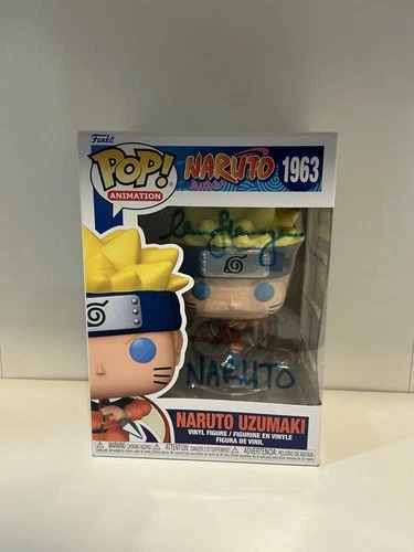 Naruto Uzumaki 1963 Funko Pop Signed By Maile Flanagan W Jsa