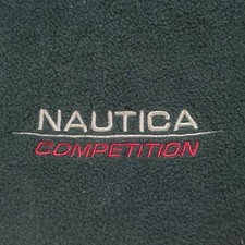 Vintage Nautica Competition Scarf Nautech Fleece Polyester Soft 90  s Y2K