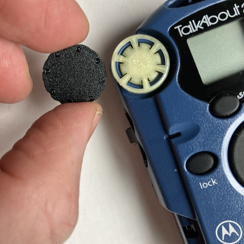 X2 Replacement Volume Wheel Dials Motorola Talkabout 250 T200 Walkie Talkie Knob - Picture 7 of 14