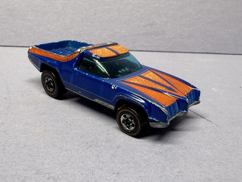 Hot Wheels 1973 Redline Breakaway Bucket, Flying Colors, Blue, Hong Kong -Read- - Picture 7 of 15