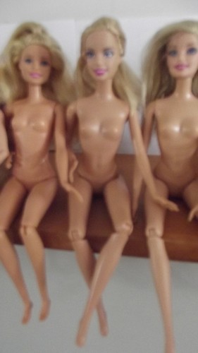LOTE de muñecas Barbie de moda desnudas Mattel brazos flexibles y/o piernas - Imagen 4 de 10