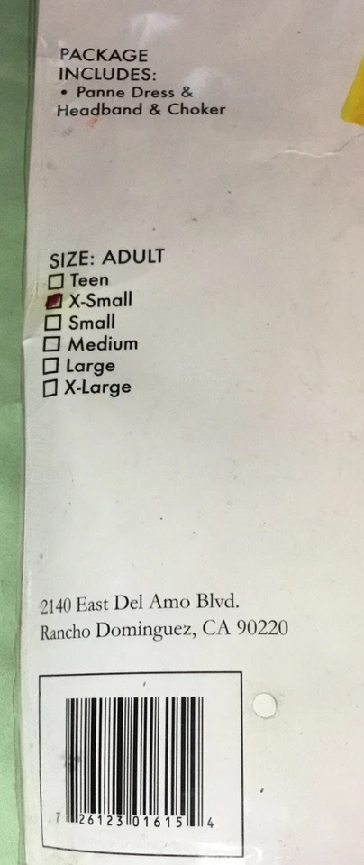 Charadas Disfraz Halloween Disney Blancanieves Talla X Pequeño Nuevo Foto 2 de 4