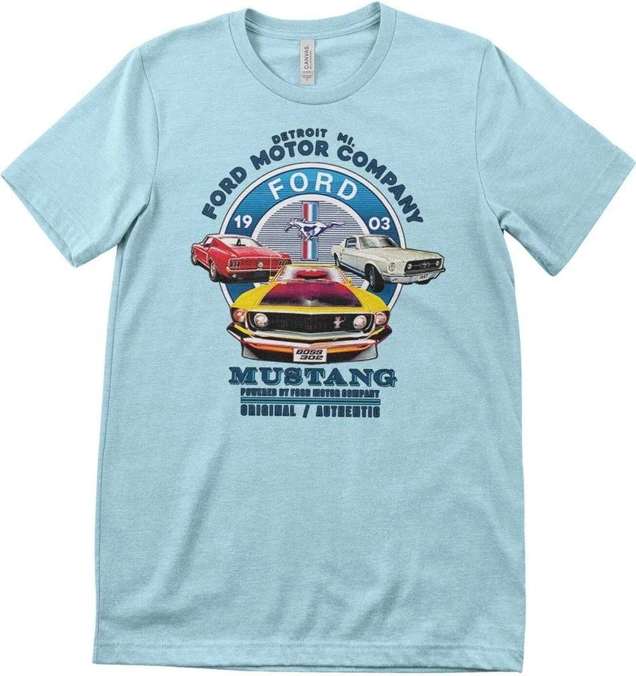 Ford T-Shirt Mustang Circle T-Shirt AB-1-22548-M009 - Bild 1 von 1