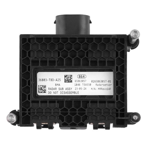 OEM 36803-TBD-A25 For 2019-2021 Honda Civic Front Radar Cruise Control Sensor , - Picture 7 of 8