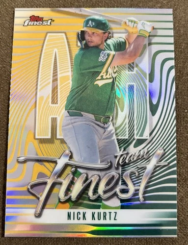 2026 Topps Finest Nick Kurtz Refractor (RAW)