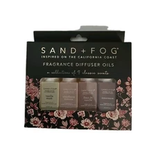 SAND AND FOG 4pk 0.33oz each Variety Fragrance Oils Set NEW