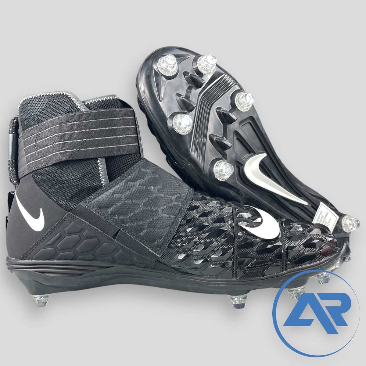 Size 15 - Nike Force Savage Elite 2 TD Black White for sale