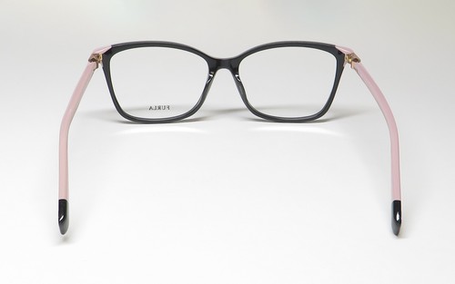 NEW FURLA VFU295 EYEGLASS FRAME 700Y BLACK 54-15-135 PLASTIC WOMENS FULL-RIM - Picture 5 of 8