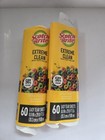 Scotch-Brite Extreme Clean Heavy Duty Roller Refill 50% Sticker 60 Sheets 2 Pack