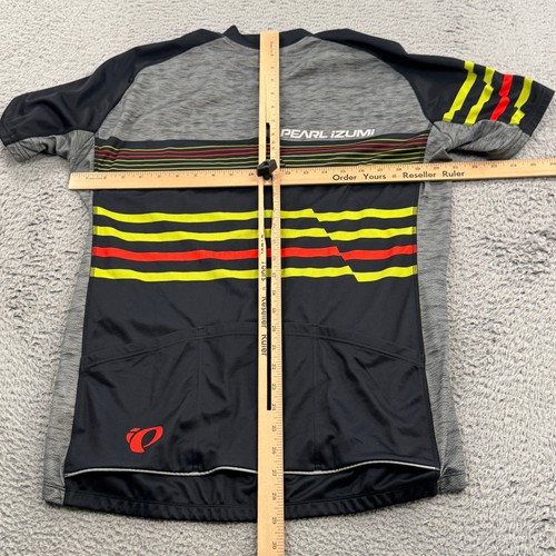 Camiseta de ciclismo Pearl iZumi Elite para hombre talla XL negra amarilla roja - Imagen 9 de 12