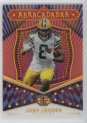 2024 Panini Illusions Abracadabra Red 194/199 Josh Jacobs #17 0u2j