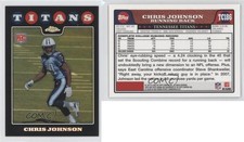 2008 Topps Chrome Refractor Chris Johnson #TC186 Rookie RC