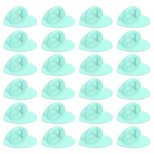 24pcs Phone Ring Holder 1" Adhesive Heart Phone Ring Finger Grip, Light Green