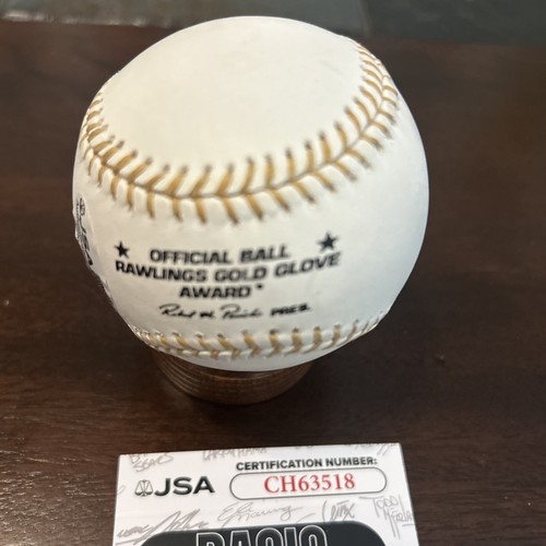 Baseball Ryan Sandberg firmato nuovo GG Rawlings. JSA. 9x GG - Foto 4 di 4