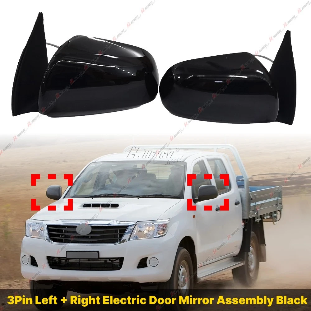 Cristal De Espejo Retrovisor Para Lado Derecho (conductor) En Toyota Hilux 2005-2015