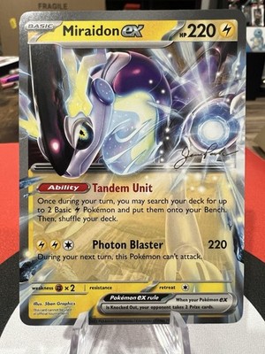 Miraidon ex 2023 Pokemon Jesse Parker The Don 2024 World Championships NM/M