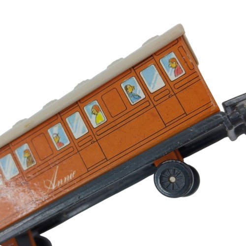 Thomas & Friends Annie Plastic Train ERTL 1987 figura de juguete coleccionable niños - Imagen 6 de 10