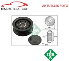 UMLENKROLLE KEILRIPPENRIEMEN OBERE LINKS INA 532 0160 10 A FÜR PUCH G-MODELL