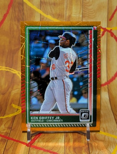 2024 Ken Griffey Jr. Panini Donruss - Optic Orange Velocity Prizm #24 - Reds