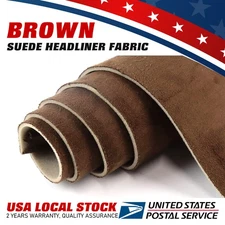 Brown Auto Headliner Fabric Truck Cab Headliner Interior Replacement Width: 60in