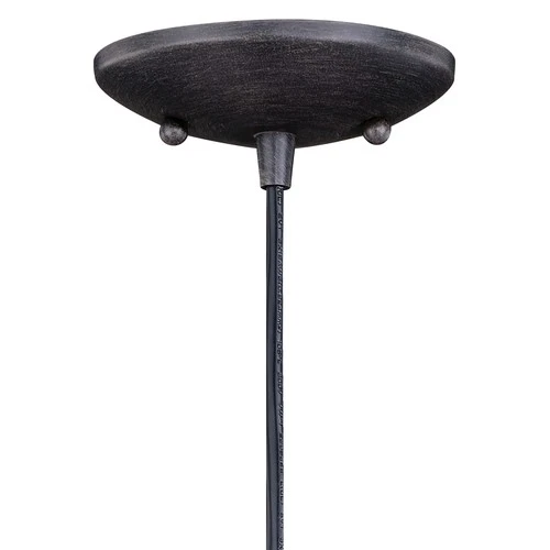 Vaxcel Lighting T0349 Outland 1 Light 10"W Outdoor Pendant - Grey - Picture 9 of 12