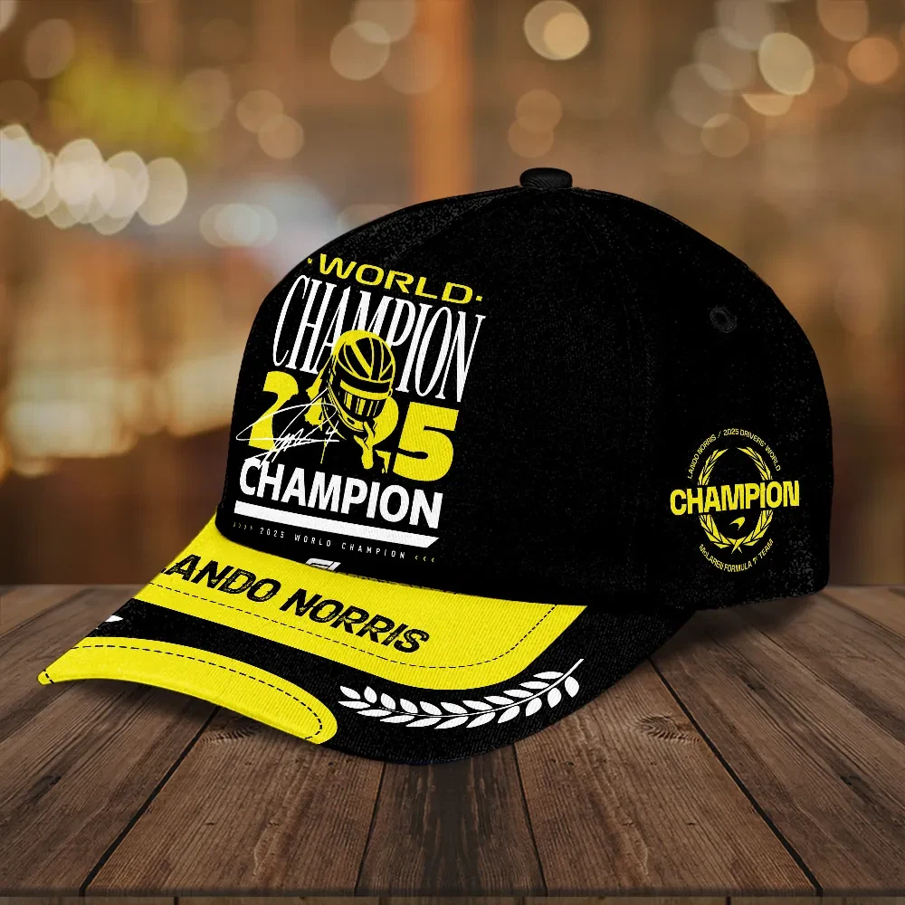 Lando Norris 2025 World Champion Classic Cap, Gift For Fans