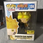 Funko Pop Naruto (six Path) 186 Hot Topic Exclusive Glow In The Dark W/ Protecto