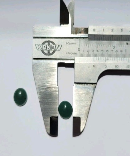Guatemalan Jade Cabochon for Jewellery, Jade Earringd, Jade Ring, Mayan Jade - Picture 5 of 6